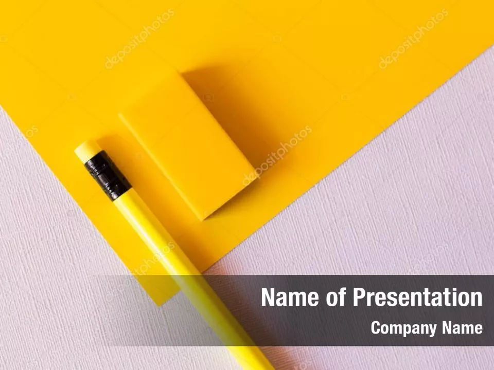 Eraser and Pencil