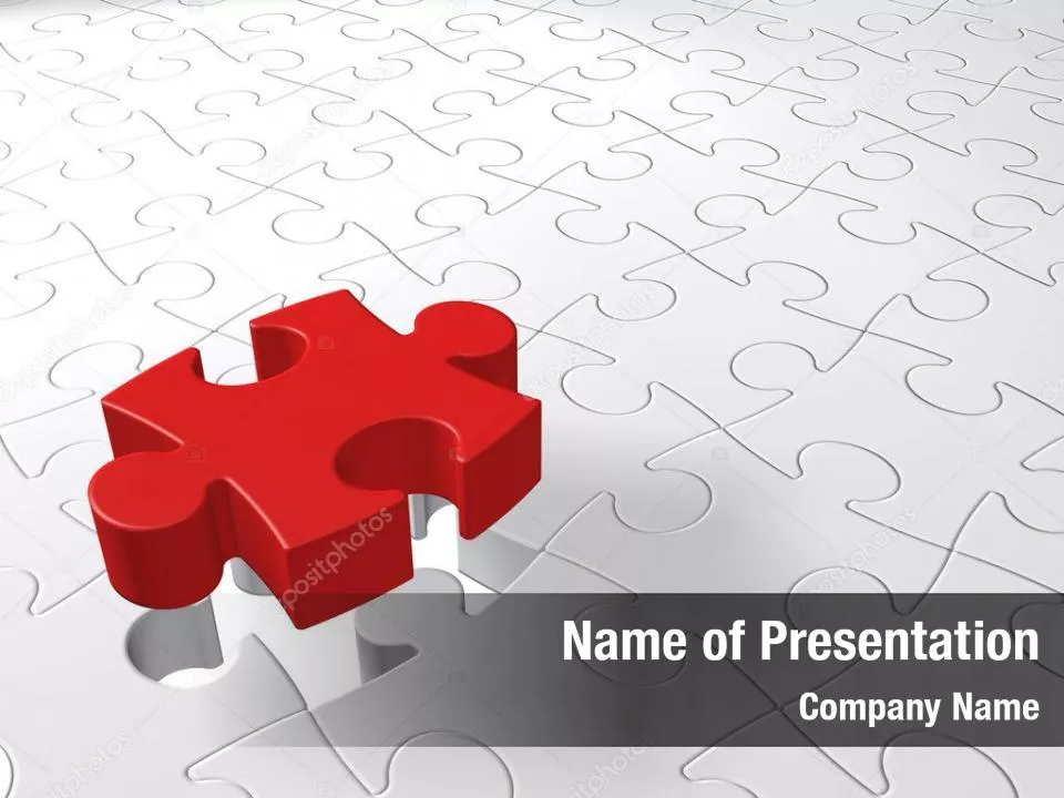 Last Red Piece to Complete Puzzle