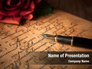 Love Letter PowerPoint Template