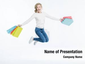 Happy Shopping PowerPoint Template
