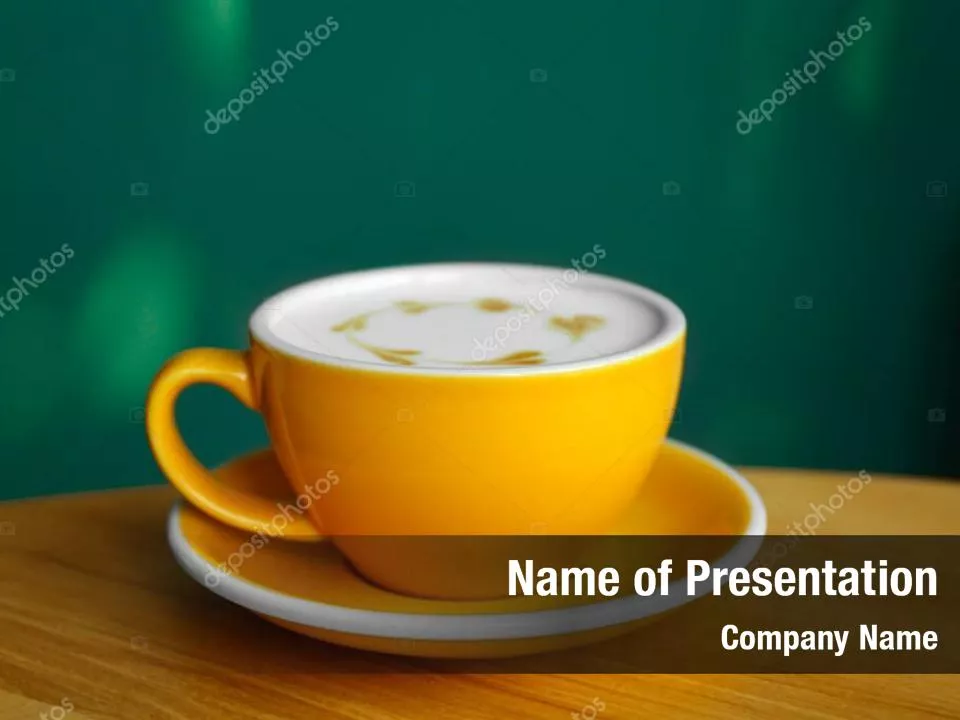 Yellow Cup and Saucer