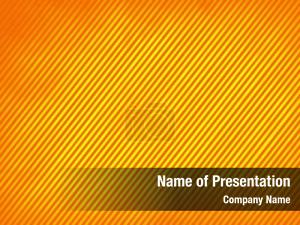 Diagonal Orange Stripes PowerPoint Template