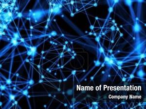 Abstract Connected Dots PowerPoint Template
