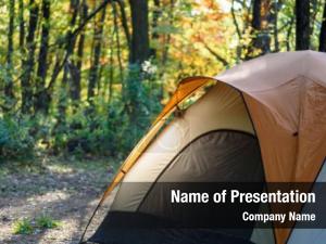 Camping Theme PowerPoint Template