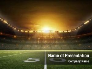 Football Stadium at Night