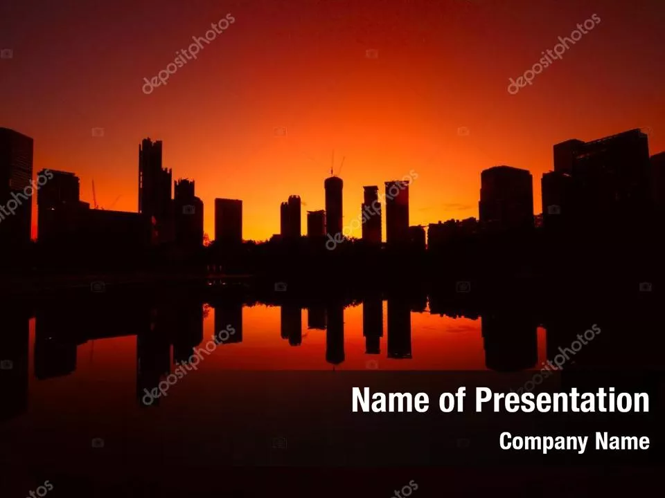 Modern City Silhouette