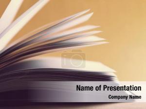 Book Pages PowerPoint Template