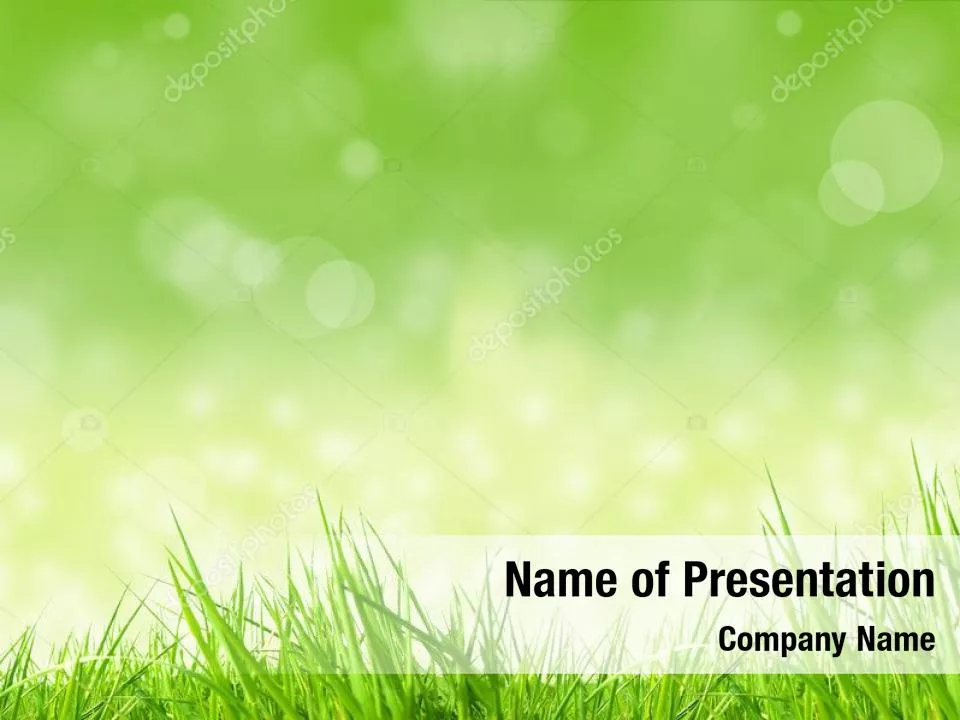 Green Spring Background