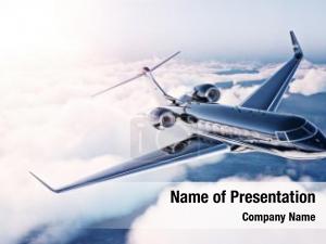Private Jet PowerPoint Template