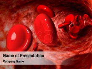 Red Cells PowerPoint Template