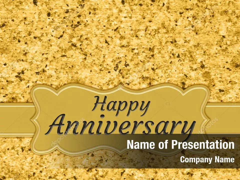 Happy Anniversary in Yellow