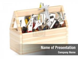 Toolbox and Spanner PowerPoint Template