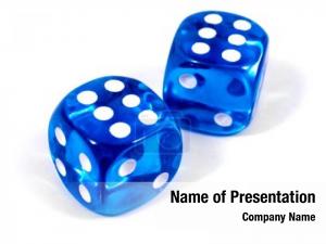 Die with Six PowerPoint Template