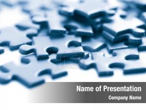 Contrast Puzzle PowerPoint Template