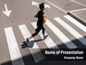 City Runner PowerPoint Template