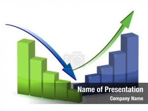 Graph Up Down PowerPoint Template