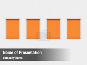 Orange Frames PowerPoint Template