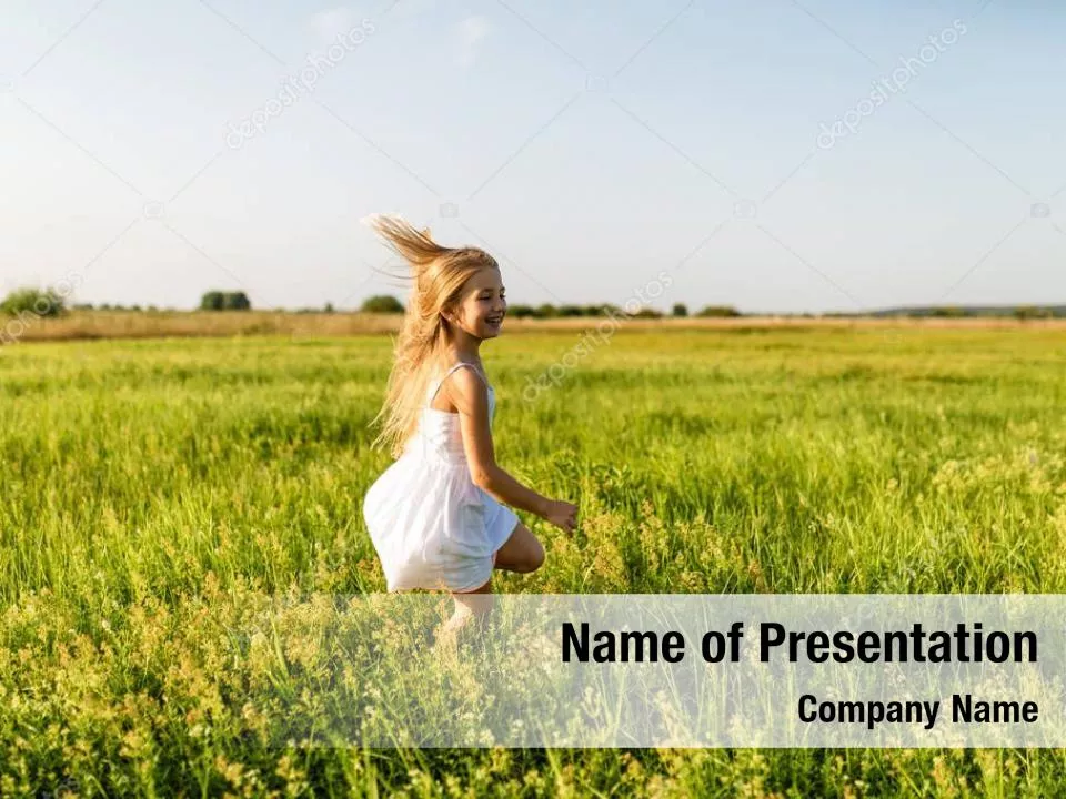 Girl At The Summer Field