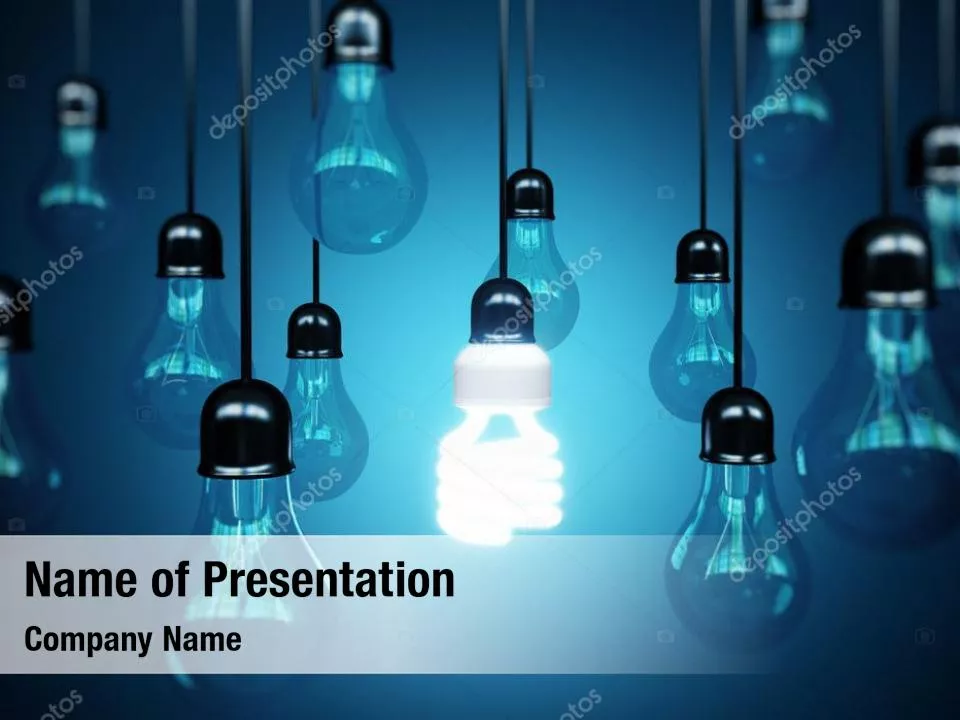 Light Bulb Ideas Creative Concept