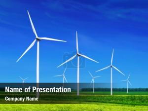 Wind Turbine PowerPoint Template