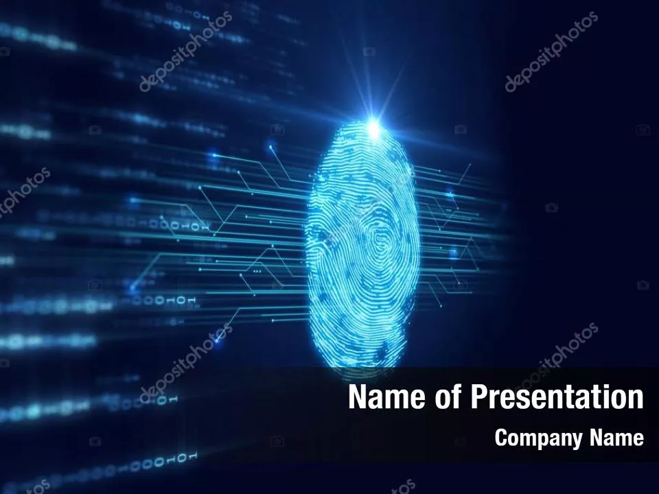 Fingerprint on Digital Screen