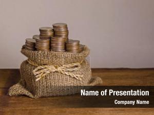 Money Sack PowerPoint Template