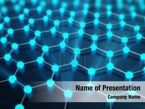 Hexagonal Network Abstract PowerPoint Template
