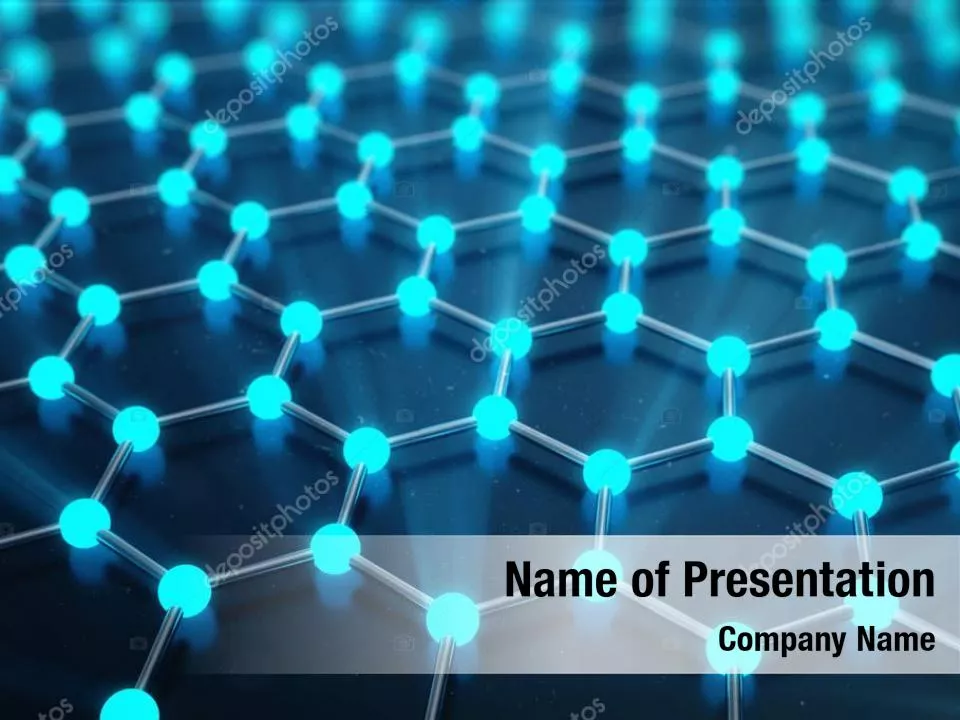 Hexagonal Network Abstract