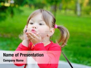 Blow A Kiss PowerPoint Template