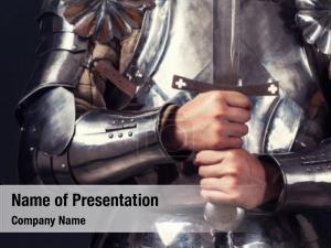 Knight Armor PowerPoint Template