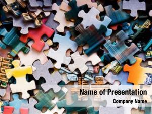 Color Puzzle PowerPoint Template