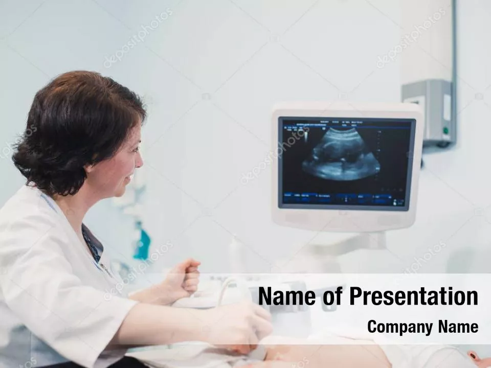 Ultrasound Portrait Of Baby