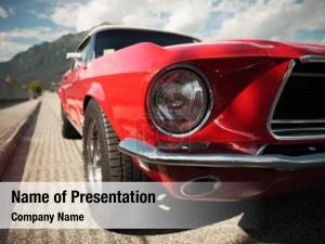 Muscle Car PowerPoint Template