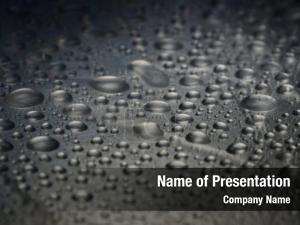 Water Drops on Metal Surface