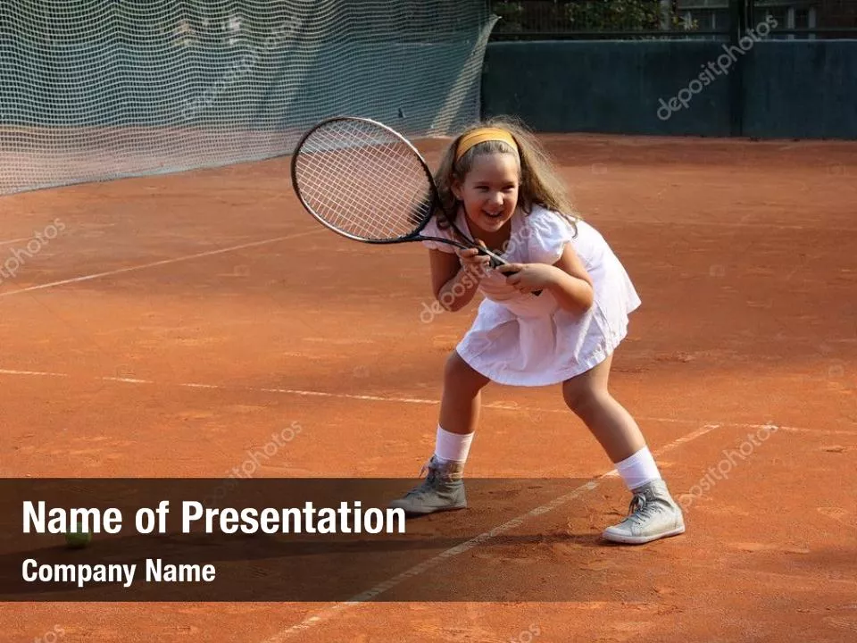 Girl With Tennis Racket Free