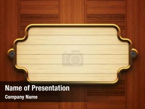 Nameboard Abstract PowerPoint Template