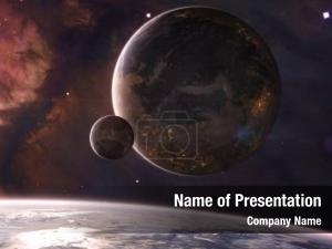Clusters Of World PowerPoint Template