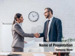 Business Deal In Time PowerPoint Template