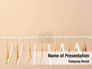 Clothes Hangers PowerPoint Template