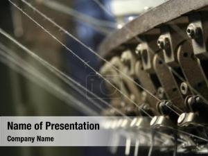 Weaving Mill PowerPoint Template