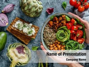 Vegetarian Food PowerPoint Template