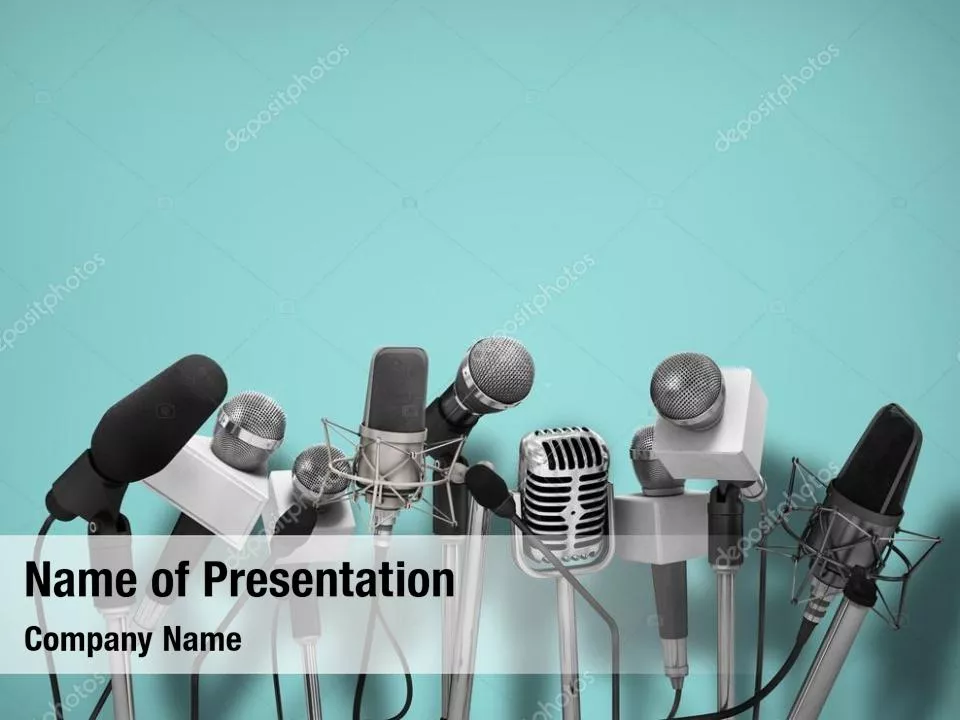 Press Conference Microphones