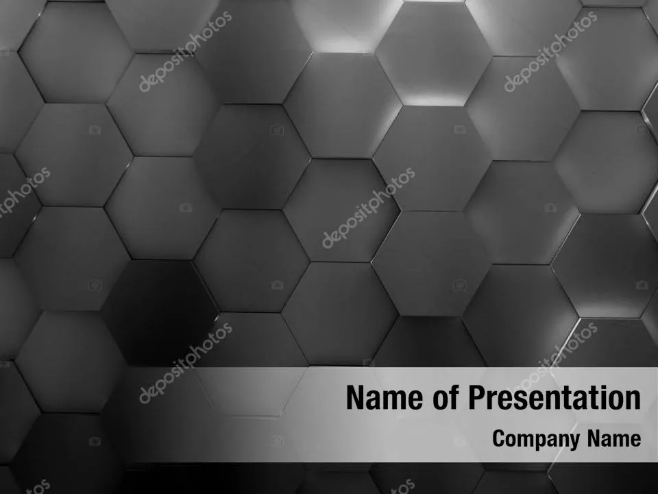 Black Hexagon Background Texture
