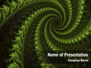 Spiral Ornament PowerPoint Template