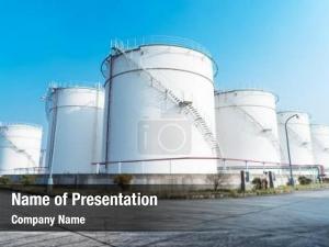 Oil Tank PowerPoint Template