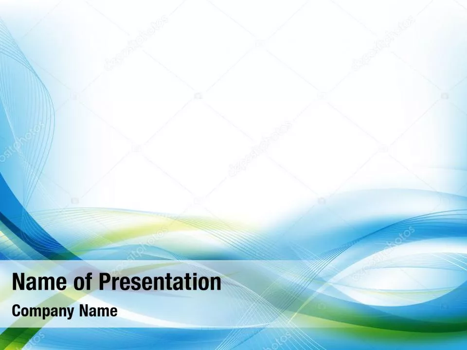 Green and Blue Waves