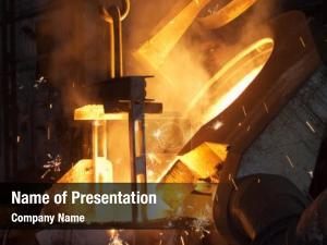 Steel Mill PowerPoint Template