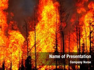 Wildfire PowerPoint Template