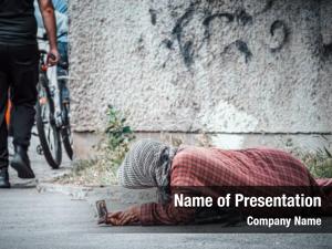 Beggar PowerPoint Template