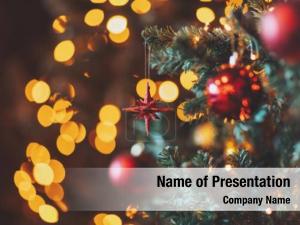 Christmas Day Background PowerPoint Template